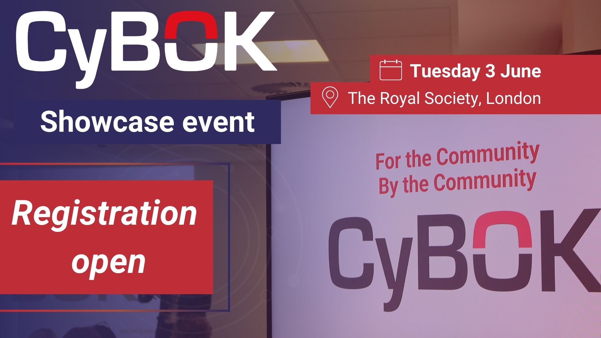 CyBOK showcase event Tuesday 3 June 2025